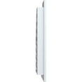 thumbnail image 3 of 36"W x 36"H Half Octagon Top Right (41"W x 41"H Frame Size): Functional, PVC Gable Vent w/ 1" x 4" Flat Trim Frame, 3 of 14
