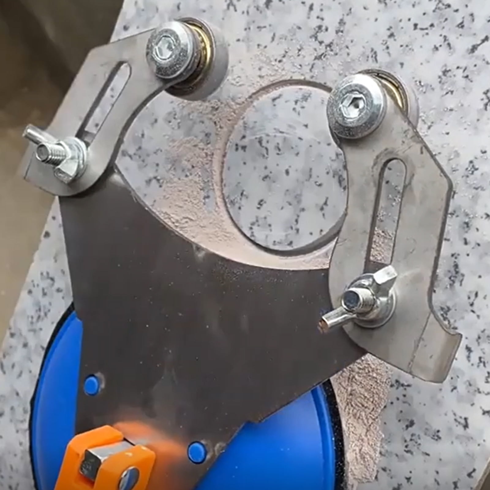 Ceramic Tiles Glass Locator Opening Positioning Guide Drill Bit Guide Hole Clamping Ranges Construction Tool