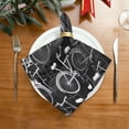 thumbnail image 2 of Vintage Bicycles Cloth Napkins Set of 4,20x20 Inches Napkins Cloth Washable Reusable Soft for Dinner,Wedding,Parties,Home Dinner,Tableative Decor Gift, 2 of 7