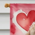 thumbnail image 2 of Goldendoodle My Valentine House Flag 28 in x 40 in, 2 of 7