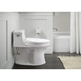 thumbnail image 6 of Kohler K-10349-0 Purewarmth Quiet-Close Heated Elongated Toilet Seat with Led Nightlight, White, 6 of 11