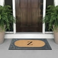 thumbnail image 7 of A1HC Natural Rubber & Coir 24x39 Monogrammed Doormat For Front Door, Anti-Shed Treated Durable Doormat for Outdoor Entrance, Heavy Duty, Low Profile, Easy to Clean, Long Lasting Front Porch Entry Rug, 7 of 7