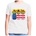 thumbnail image 4 of Mrzhqd 4Th Of July Shirts For Boys Girls Summer Toddler Independence Day Short Sleeve Prints T Shirt Tops Clothes White 8-9 Years, 4 of 4