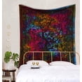 thumbnail image 2 of Gojian Tapestry Green Tree of Life Wall Hanging – Indian Cotton Full Size Bedspread, Picnic Sheet, Wall Decor,, Wall Art for Bedroom, 2 of 6