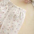 thumbnail image 6 of Toddler Baby Girl Clothes 12 18 24 Months 1T 2T 3T 4T 5T Fall Winter Outfits Contrast Color Long Sleeve Sweatshirt + Flare Pants Sets Beige Size 12-18 Months, 6 of 9