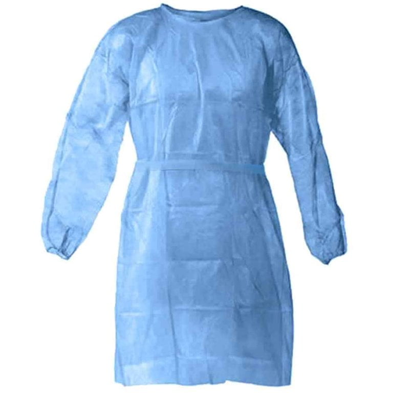 Isolation Gown Blue Waterproof SMS PPE Wholesale Surgical Gown for  Infection Prevention - China Protective Clothing, Visit Gown |  Made-in-China.com