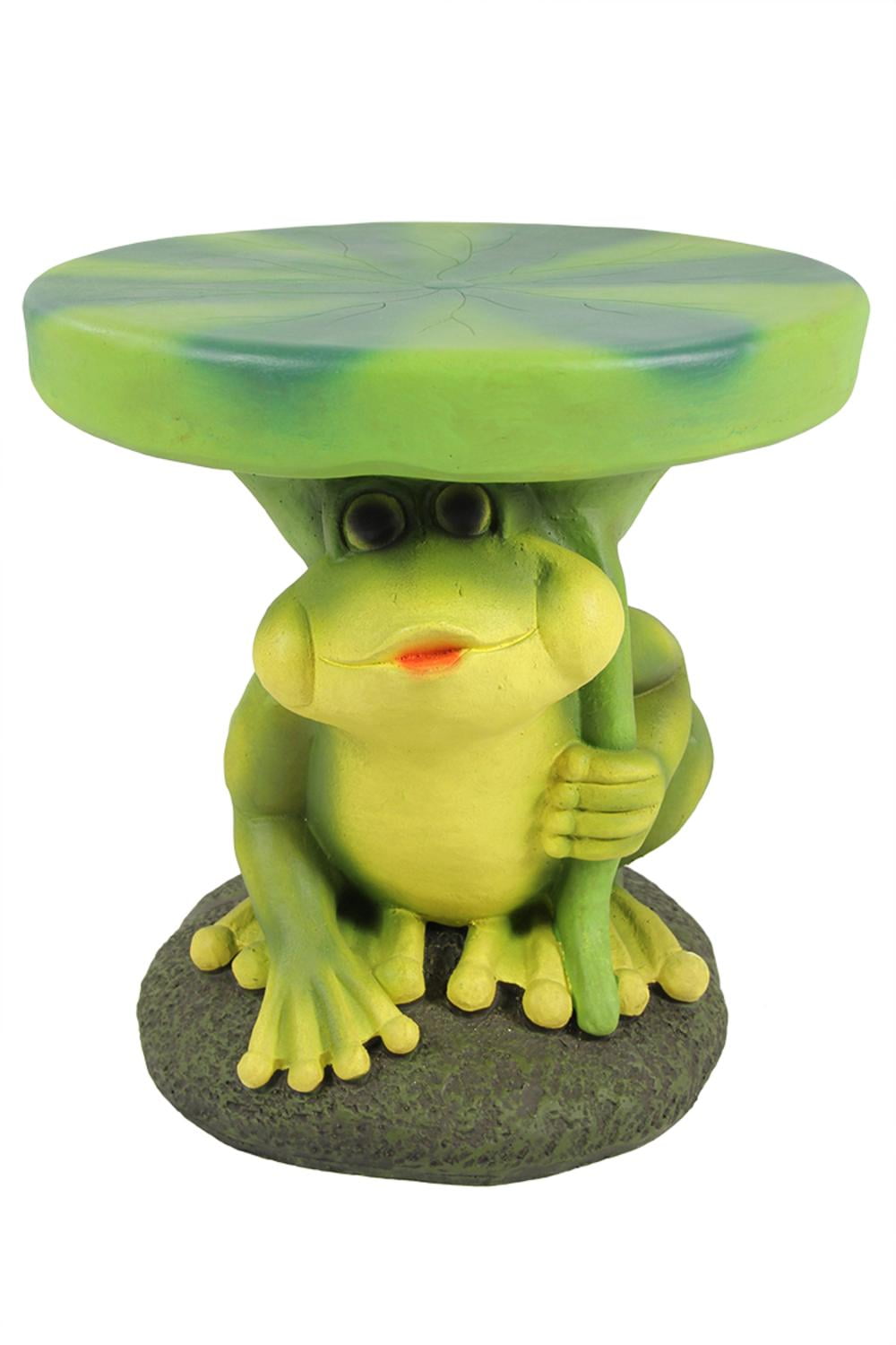 3Piece Frog with Lily Pad Table & Chair Novelty Garden Patio Furniture