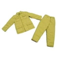 thumbnail image 4 of Almencla 1/6 Scale Male Figure Doll Clothes Full Suit Jacket and Pants Handmade Training Uniform Costume for 12'' inch Soldier Figures, 4 of 8