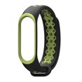 thumbnail image 1 of Reemplazo para Xiaomi Mi Band 3/4 Pulsera de silicona Colores dobles / Correa de muñeca de reloj deportivo sólido Advancent EL0222-02, 1 of 2