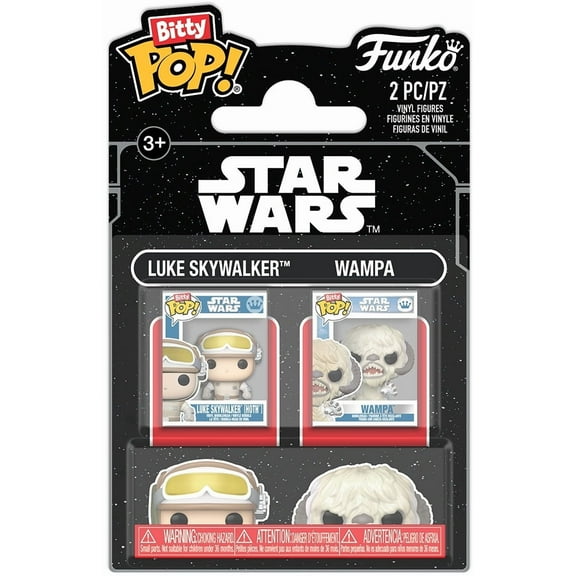 Funko Bitty POP: Star Wars Empire Strikes Back 2-Pack - Luke and Wampa