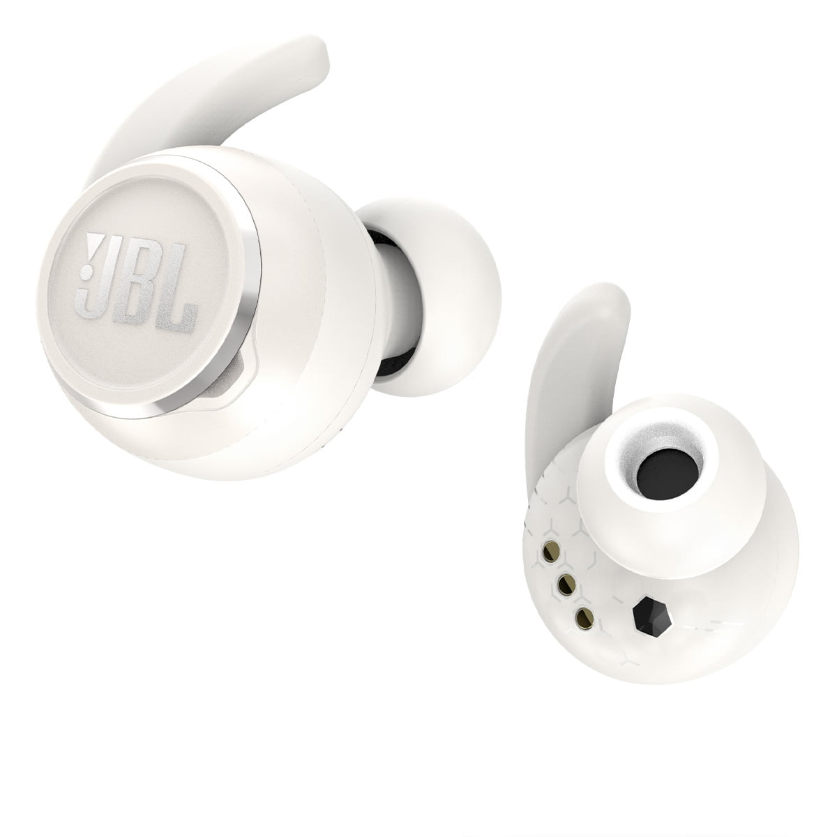 Om indstilling program Biskop JBL Reflect Mini NC Waterproof True Wireless In-Ear Noise-Cancelling Sport  Headphones (White) - Walmart.com