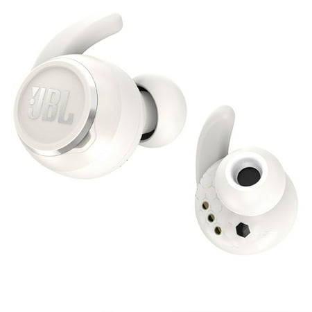 JBL - REFLECT MINI TRUE WIRELESS NC SPORT HEADPHONES - White