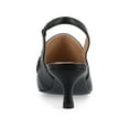 thumbnail image 3 of Journee Womens Amory Kitten Heel Sling Back Loafer Style Pumps, Widths Available, 3 of 9