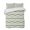 Sage Green, variant on Quilts Twin Size, Navy Blue Grey White Soft Comforter Bedding Set for Bed, Abstract Geometric Ocean Wave Stripe Lightweight Quilted Bedspread with Pillow Cover(2 Pieces) for All Season, 68x86 Inch