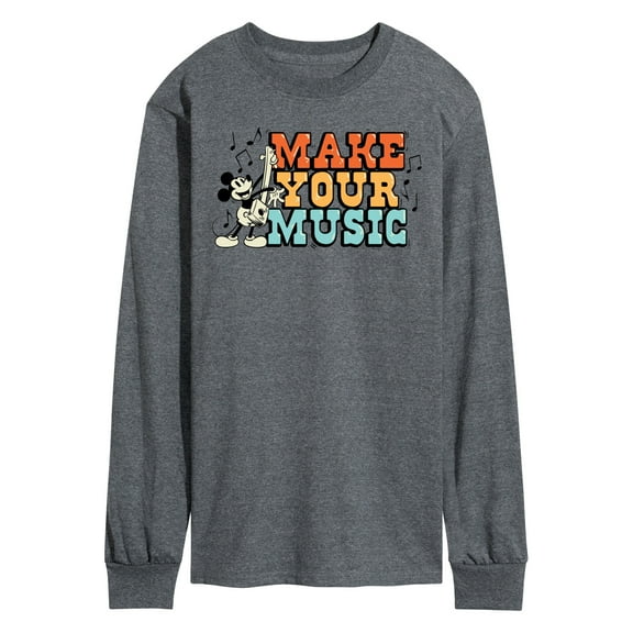 Mickey & Friends - Make Your Music - Men's Long Sleeve T-Shirt
