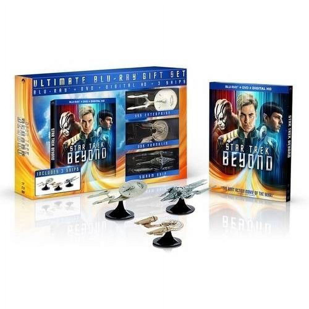 Star Trek Beyond Giftset (Blu-ray + DVD HD + 3 Mini Star Trek Ships) (Walmart Exclusive) - image 2 of 4