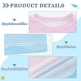 thumbnail image 2 of FORMRS Boys Rash Guard Short Sleeves Swim Shirt Quick Dry UPF 50+ Sun Protection, Sizes 3-12T, Light Pink Stripes, 2 of 6