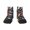 1 Black, variant on Bowling Ball Pattern Quarter Crew Socks,Toe Seamed Ankle Socks,Cotton Cushioned Breathable Athletic Crew Sports Socks