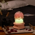thumbnail image 4 of tumgatte New USB Essential Oil Aromatherapy Machine Home Eternal Flower DIY Expander Colorful Night Light Aroma Humidifier Summer Savings, 4 of 4