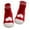 Red, variant on Icvfdpl Toddler Baby Boys Girls Socks Shoes Toddlers Anti Fuzzy Slipper Breathable Thick Indoor Outdoor Winter Warm Kids Floor Shoe-Socks