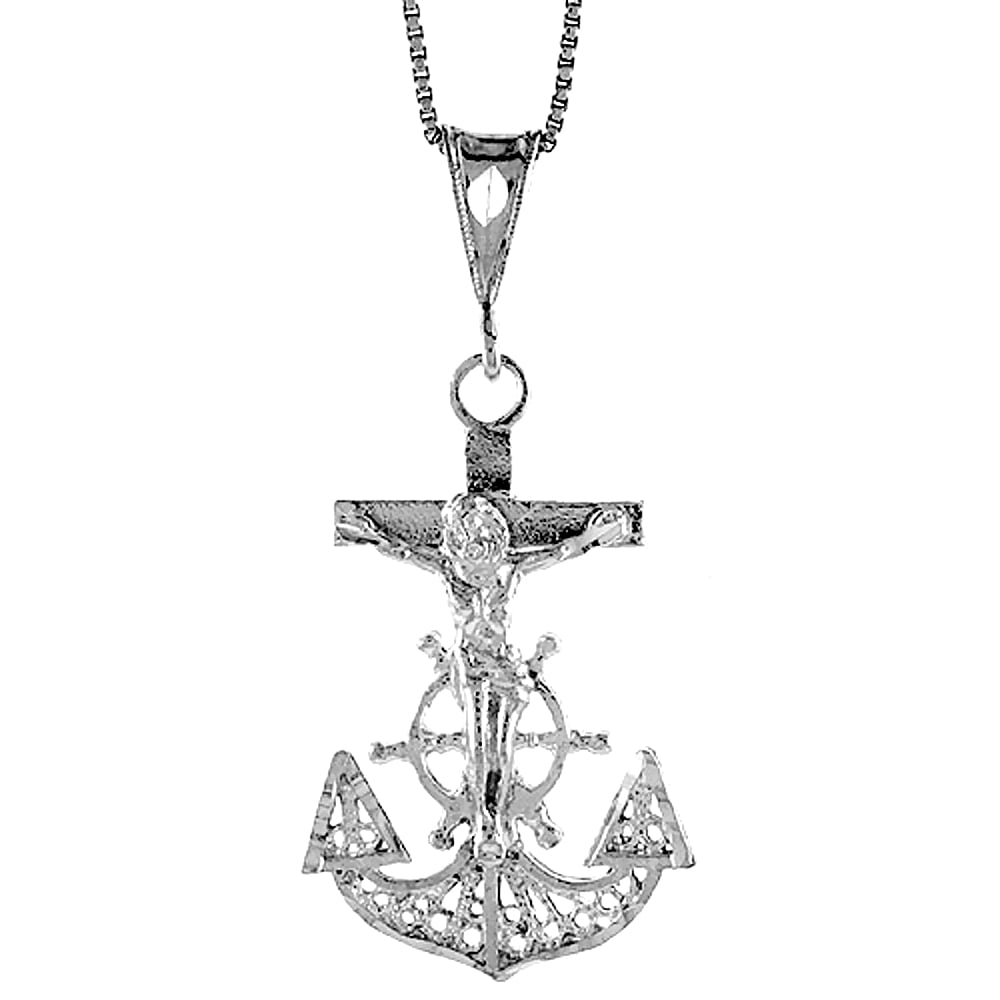 925 Sterling Silver Mariners Anchor 