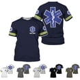 thumbnail image 2 of Personalized EMT Shirt, EMS Shirt, Customized EMS Shirts,EMT Paramedic Uniform Emergency Medical Technician Shirts (White, M), 2 of 8