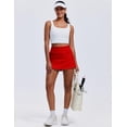 thumbnail image 3 of PINSPARK Womens Tennis Skirt Pleated Athletic Skirts Lightweight Golf Skorts with Shorts Pockets, 3 of 6