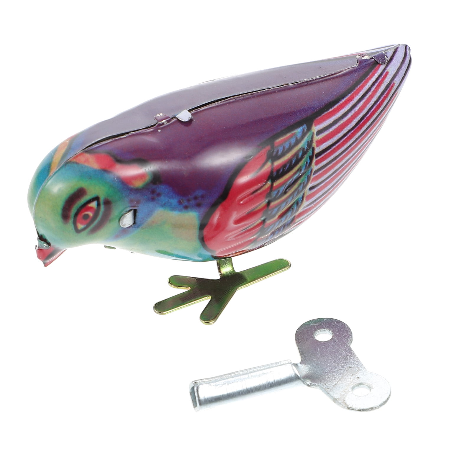 Jouet Magpie à Remonter Créatif en Fer-Blanc Jouets à Remontoir Collection Enfants Adultes Jouets