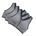 thumbnail image 2 of tredstone 3pieces Post Surgery Bra With Removable Pads Adjustable And Flexible For Comfort Easy To Wear Grey L, 2 of 6