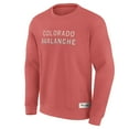 thumbnail image 2 of Men's Fanatics Red Colorado Avalanche Elements Future Ground Lettering Pullover Sweatshirt, 2 of 3