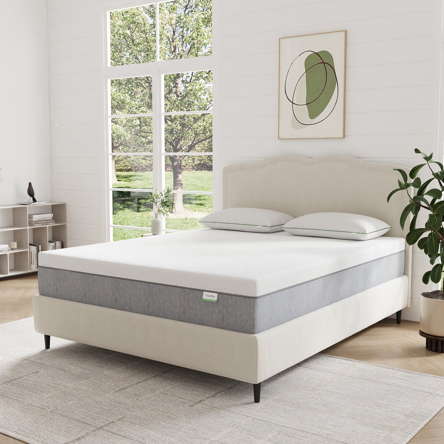 Novilla 10" Full Mattress Gel Memory Foam Mattress, Full Size Mattress