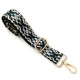 thumbnail image 7 of Wrapables Wide Adjustable Crossbody Handbag Strap, Women's Replacement Bag Strap for Purses, Blue Deco, 7 of 7