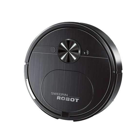 ACDANC Robot Mop Strong Suction Vacuum Robot Auto Mapping Robot Vacuum and Mop Combo Wireless Design Black