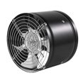 thumbnail image 2 of 150mm Extractor Fan, Smoke Extractor Duct Fan 600 m³/h Inline Pipe Fan with Base white, 2 of 9