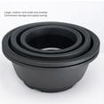 thumbnail image 2 of Pot de Succulentes Plateau de Fleurs Respirant Accessoire DIY Plante Support Multicolore Soucoupe Décorations Intérieures Extérieures Antidérapantes Fournitures de Jardin Transparent, 2 of 9