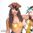 thumbnail image 3 of PMU Caribbean Pirate Hat w/ Dreads Party Accessory Pkg/1, 3 of 7