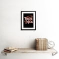 thumbnail image 2 of Cirque Set Fierce Mind Art Print Black Framed Poster Wall Decor 9x7 inch, 2 of 5