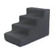 thumbnail image 3 of Escaleras para mascotas, escaleras para perros, rampa para perros, escalera multiusos, antideslizante, lavable a máquina, funda para cama, sofá, silla , 4 pasos gris oscu 4 Pasos Gris Oscuro, 3 of 8