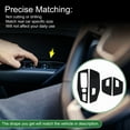 thumbnail image 3 of Unique Bargains Window Lift Switch Panel Trim Cover for Bmw X3/G01/G08 2018-2021 Front Rear Car Door Window Control Button Interior Accessories Piano Black, 3 of 6