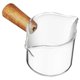 thumbnail image 4 of Heat Resistant Glass Cup Wooden Side Handle Tea Cup Coffee Milk Cup Container, 4 of 4