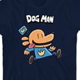 thumbnail image 7 of Dog Man Running Youth Navy Crew Neck Short Sleeve T-shirt-XS, 7 of 7