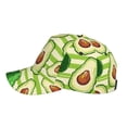 thumbnail image 5 of Haiem Avocado Green Striped Baseball Cap Dad Hat Cotton Soft Adjustable Fashion Hats for Men Women Unisex Style Headwear, 5 of 9