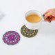 thumbnail image 3 of Kit de bordado de diamantes para Decoración de cocina, Set de pintura de diamantes de 6 piezas, bricolaje, Mandala, flores, posavasos, taza de bebida, cojín, 3 of 4