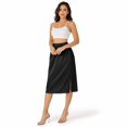 thumbnail image 3 of Women Half Slips Under Dress - Lace Hem, Elastic Waist, Knee Length Petticoat, 3 of 7