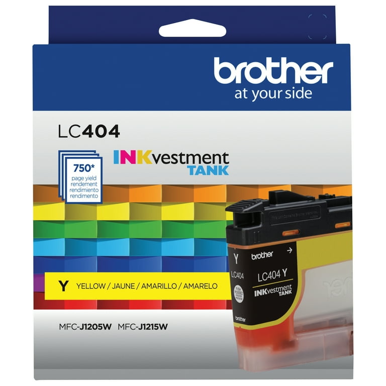 LC404YS INKvestment Ink, 750 Page-Yield, Yellow LC404YS INKvestment Ink, 750 Page-Yield, Yellow