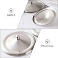 thumbnail image 4 of FUEENIRVA Mug Cover Lid Round Stainless Steel Practical for General Users 1Pcs Back to School, 4 of 6