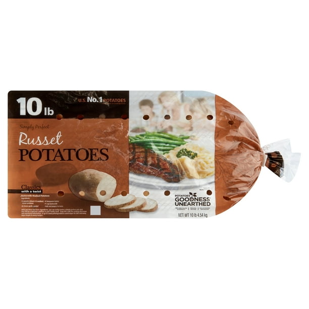 Russet Potatoes, 10 lb Bag