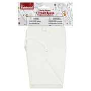 White Party Favor Treat Boxes (Available in a pack of 24)