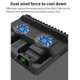 thumbnail image 5 of Enfriador de consola de juegos Enfriador de estación de juego USB Reemplazo de ventilador de enfriamiento de host de juego LED de plástico para Xbox One / S / X Inevent EL000939-00B, 5 of 7