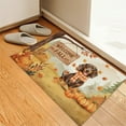 thumbnail image 3 of Welcome Fall Dachshund Cozy Autumn Field Pumpkins Golden Leaves Doormat Wiener Dog Lover Gifts Idea Indoor Outdoor Welcome Mat - 12013, 3 of 5